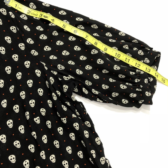 Andrea Marques Ruffle Placket Skutt Top Size 44 - Picture 8 of 8